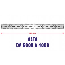 Asta h mm.11 orizzontale sinistra 6000-4000