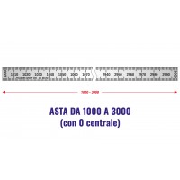 Asta h mm.11 orizzontale 0 centrale 1000-3000