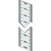 Piattina millimetrata mm.20 verticale 0 decrescente 10000-7500