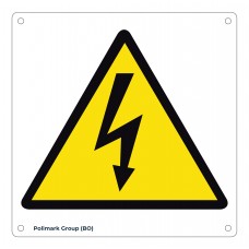 Cartello pericolo corrente elettrica