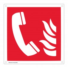 Cartello Antincendio - Telefono da usare in caso di incendio