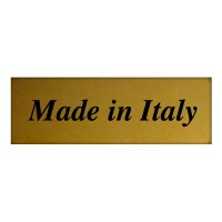 Targa Made in Italy mm. 15x45