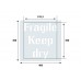Stencil in polipropilene - Fragile Keep dry