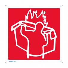 Cartello Antincendio - Coperta antifiamma