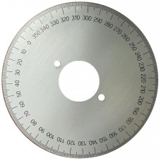Goniometro in alluminio spessore mm.2 Ø mm.100