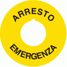 Indicatore arresto di emergenza