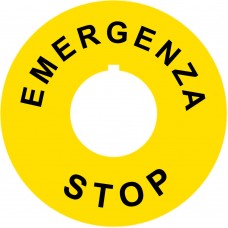Indicatore stop di emergenza