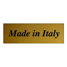 Targa Made in Italy mm. 15x45