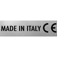 Targa Made in Italy CE